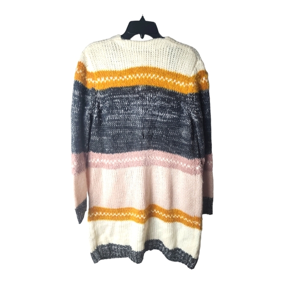 CASLON Sweater/Cardigan Stp Size S, Ivory-Black Multi Cn422434MI - Picture 2 of 9